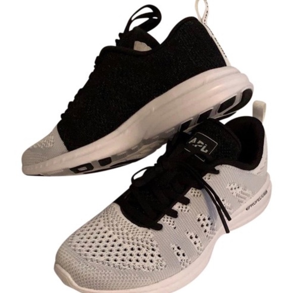 APL Shoes - APL Black/White Sneakers in Sz. 6.5
